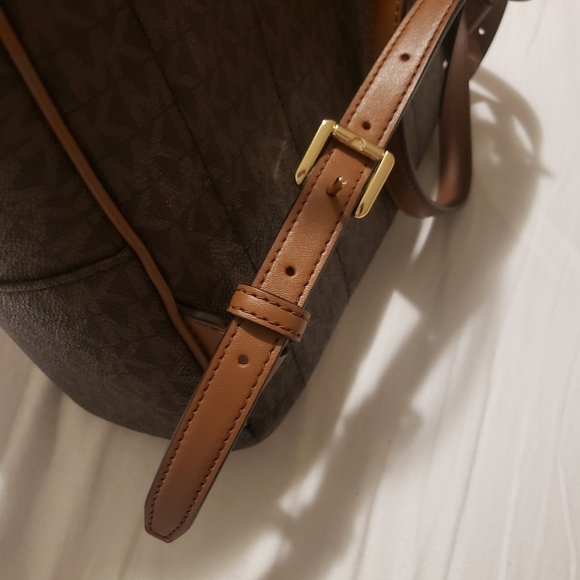 NEW MICHAEL KORS KENLY MEDIUM BACKPACK BROWN SIGNATURE COLOR main image 7